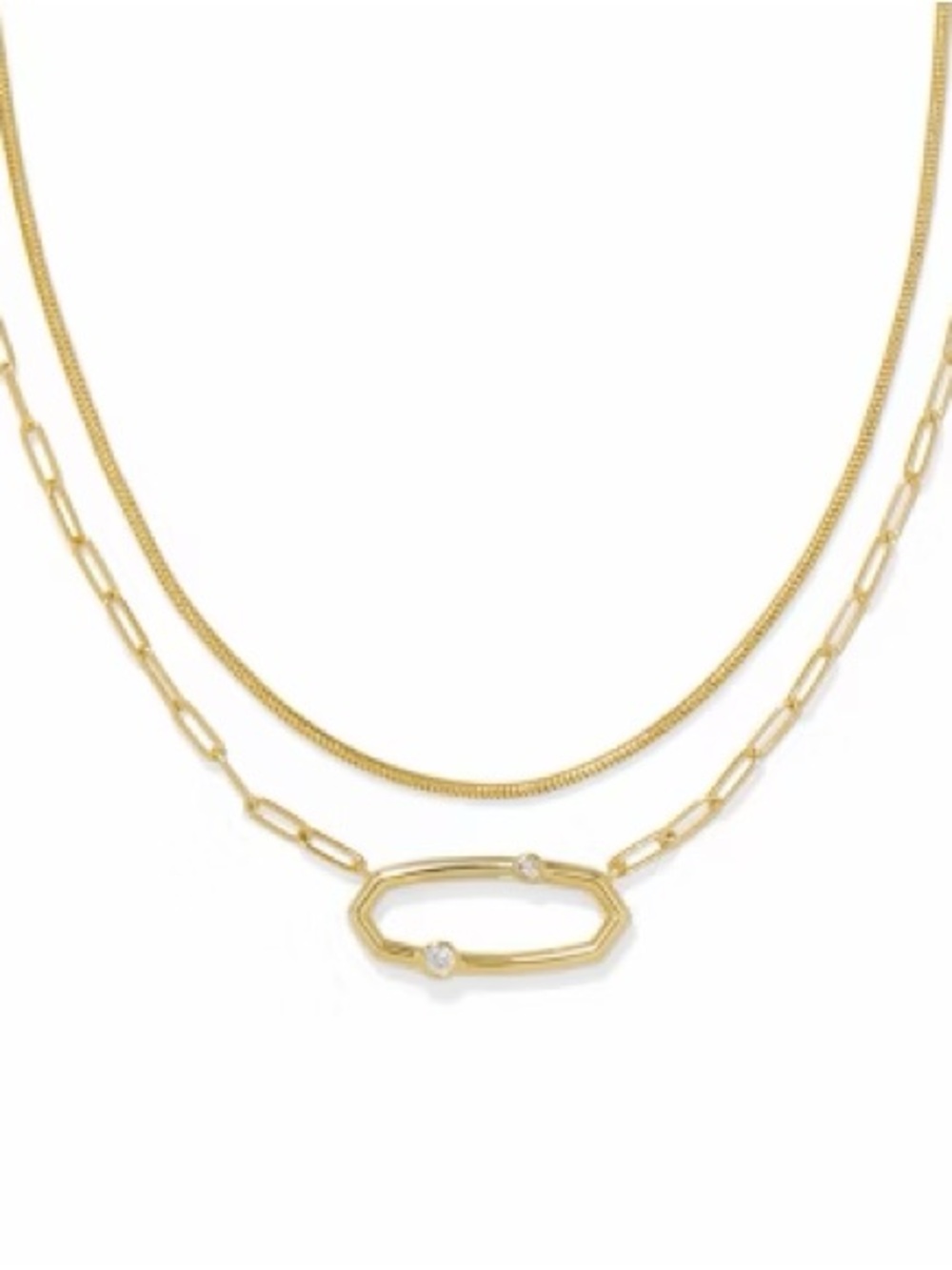 Kendra Scott Traci Cubic Zirconia Multi-Strand Necklace Set